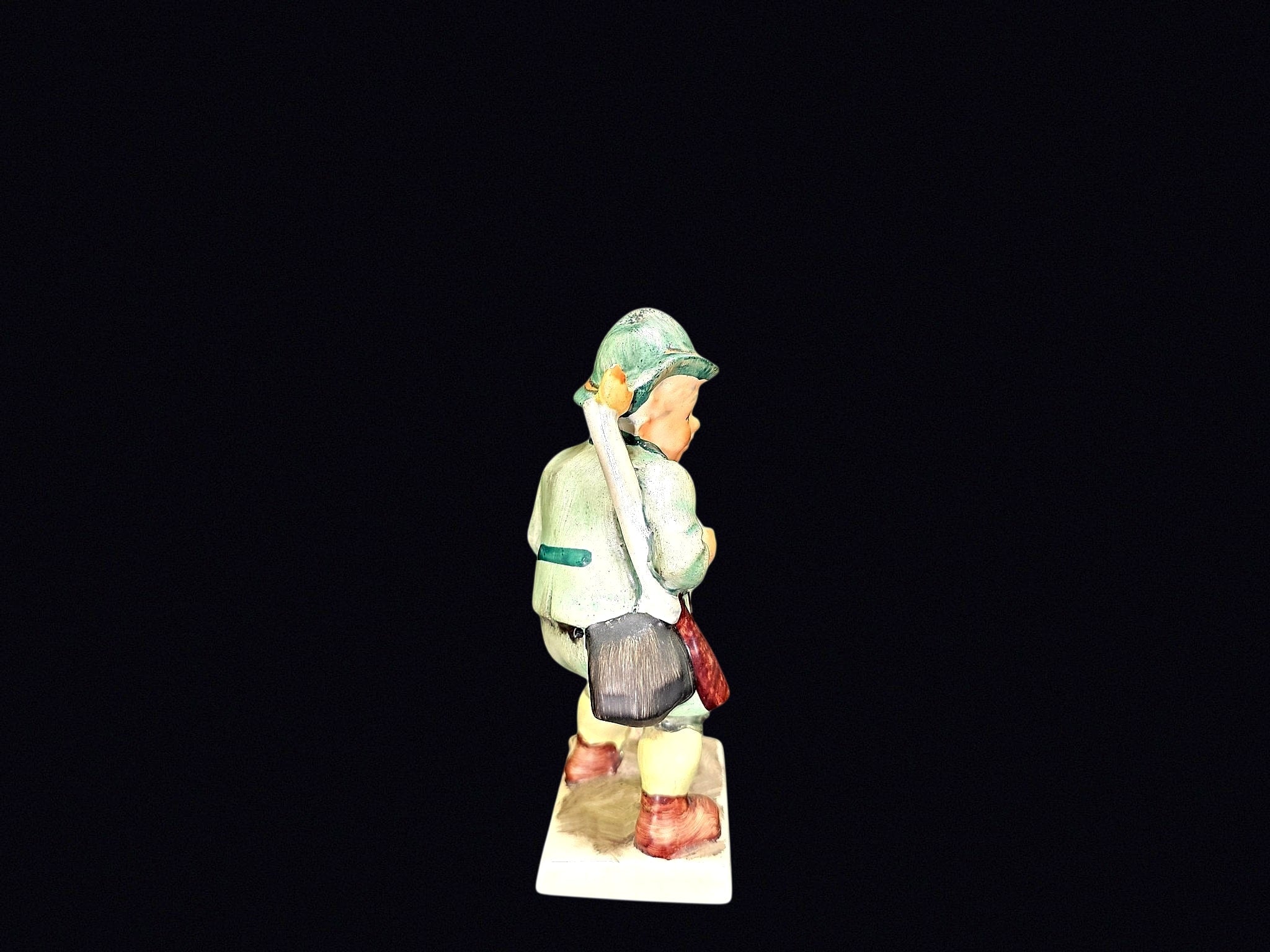 Friedel Bavaria Porcelain Hunter w Rabbit