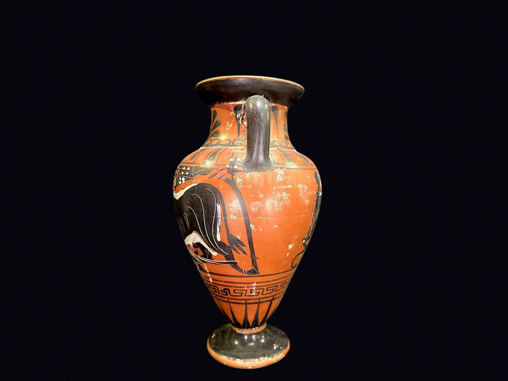 Greek Black-Figure Amphora 20thC Repro
