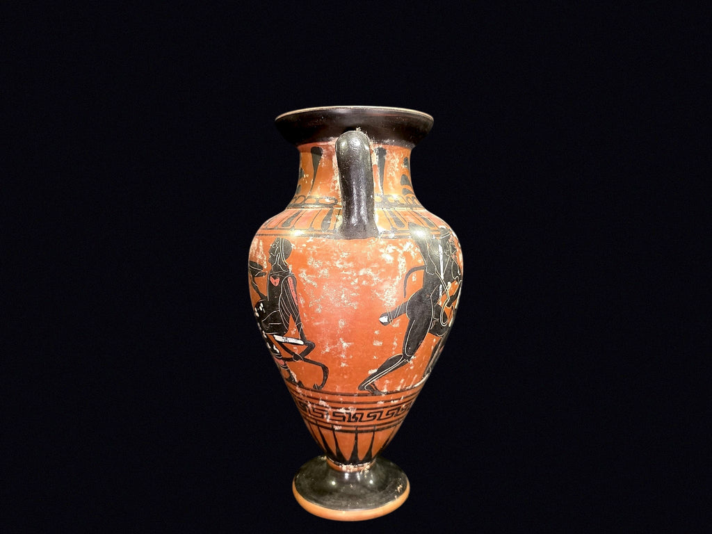 Greek Black-Figure Amphora 20thC Repro