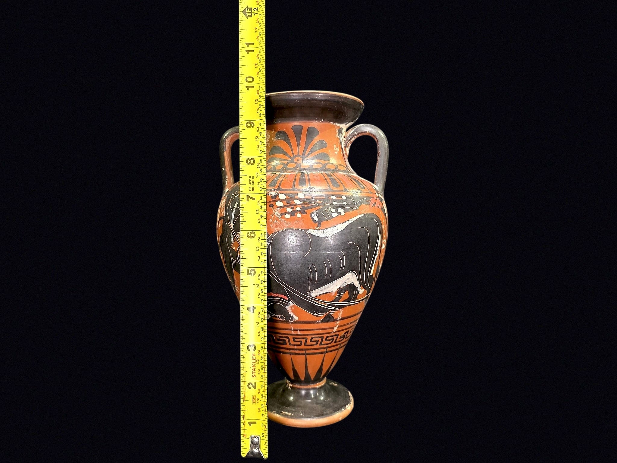 Greek Black-Figure Amphora 20thC Repro