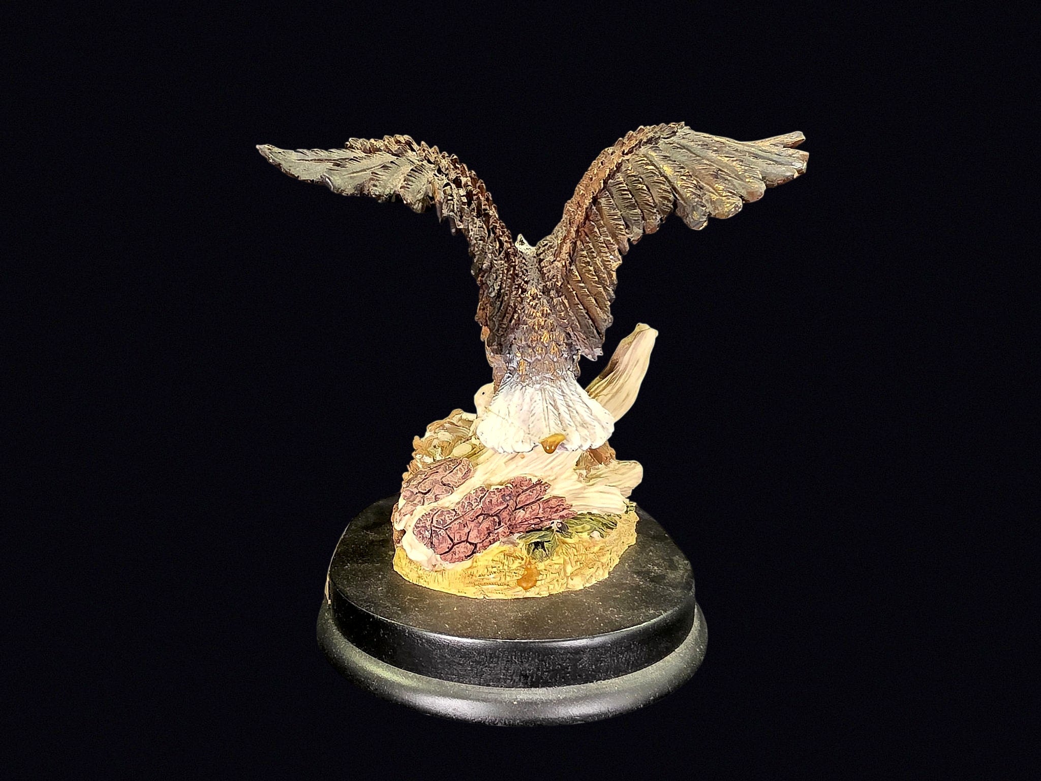 Amici American Bald Eagles Resin Sculpture
