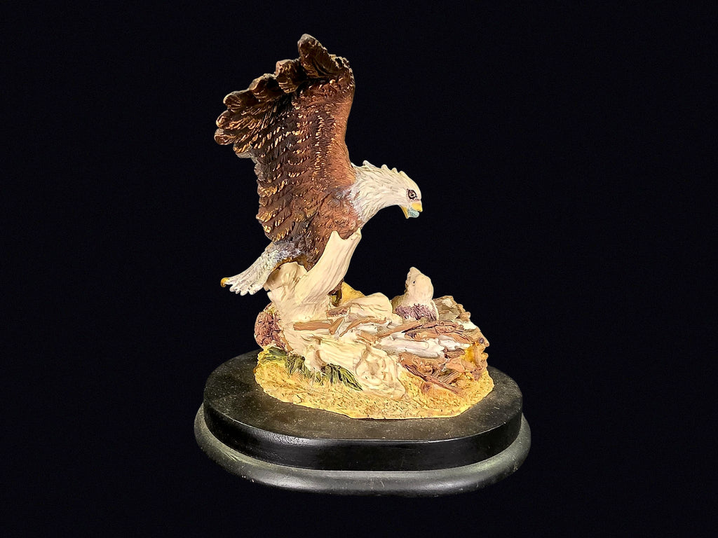 Amici American Bald Eagles Resin Sculpture