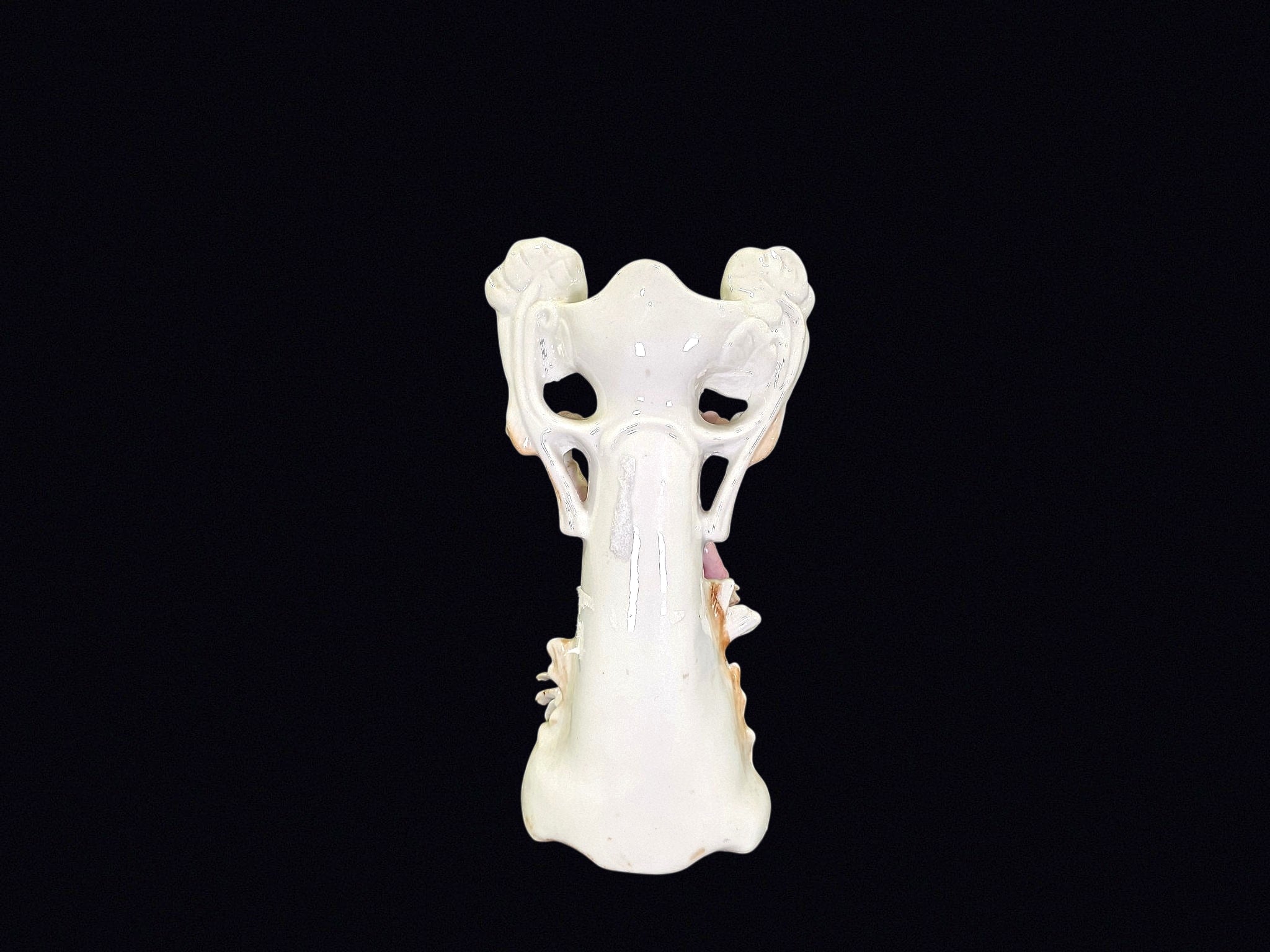 Porcelain Colonial Boy Figural Spill Vase
