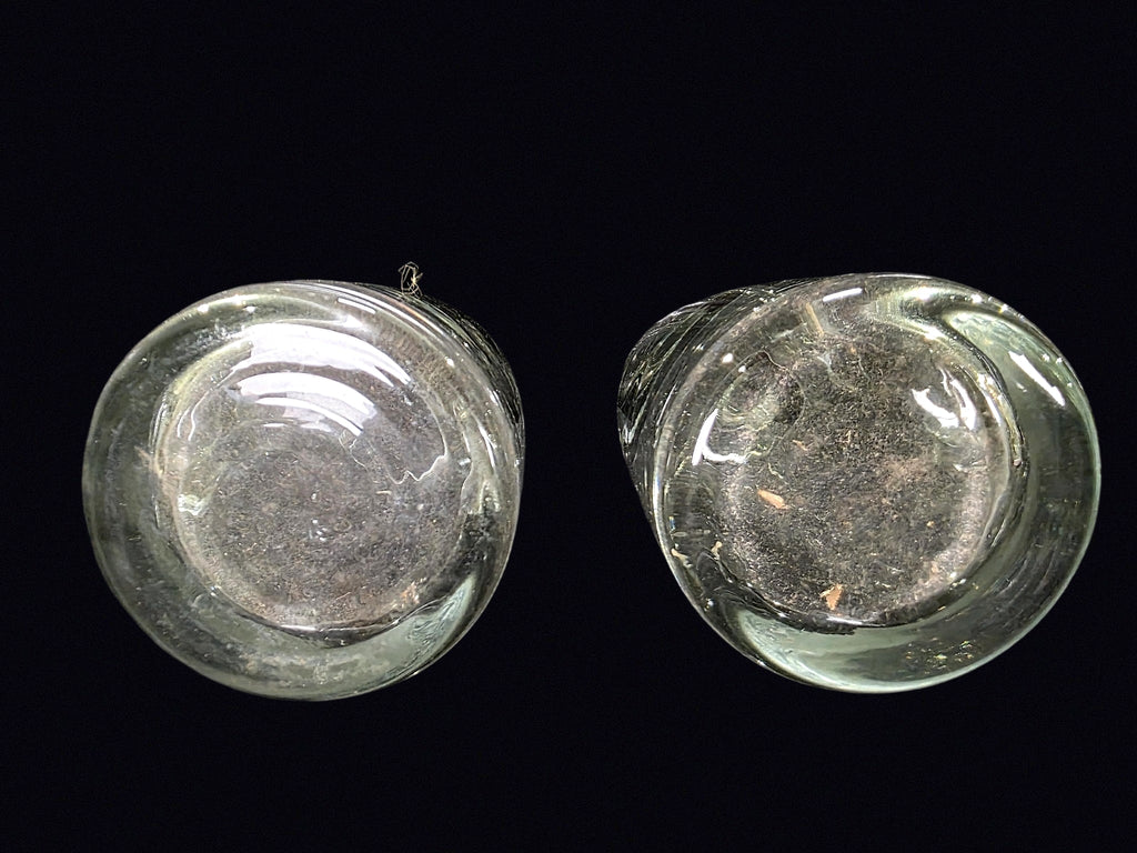 Set of 6 Clear Glass Highball Tumblers