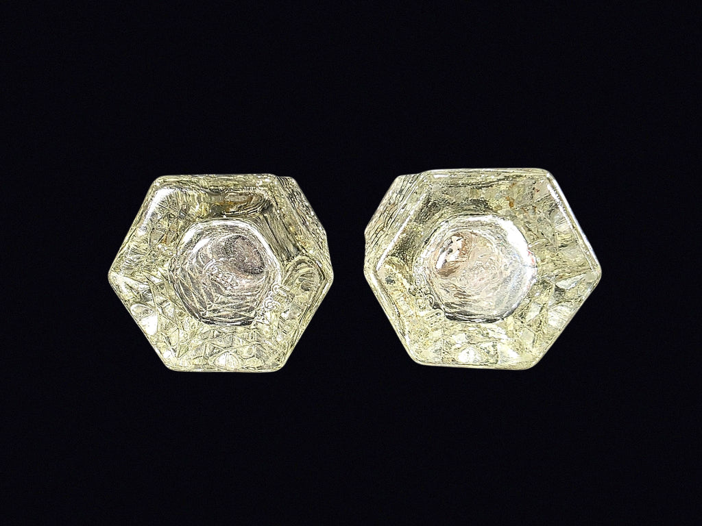 Anchor Hocking Wexford Glass Shakers Pair