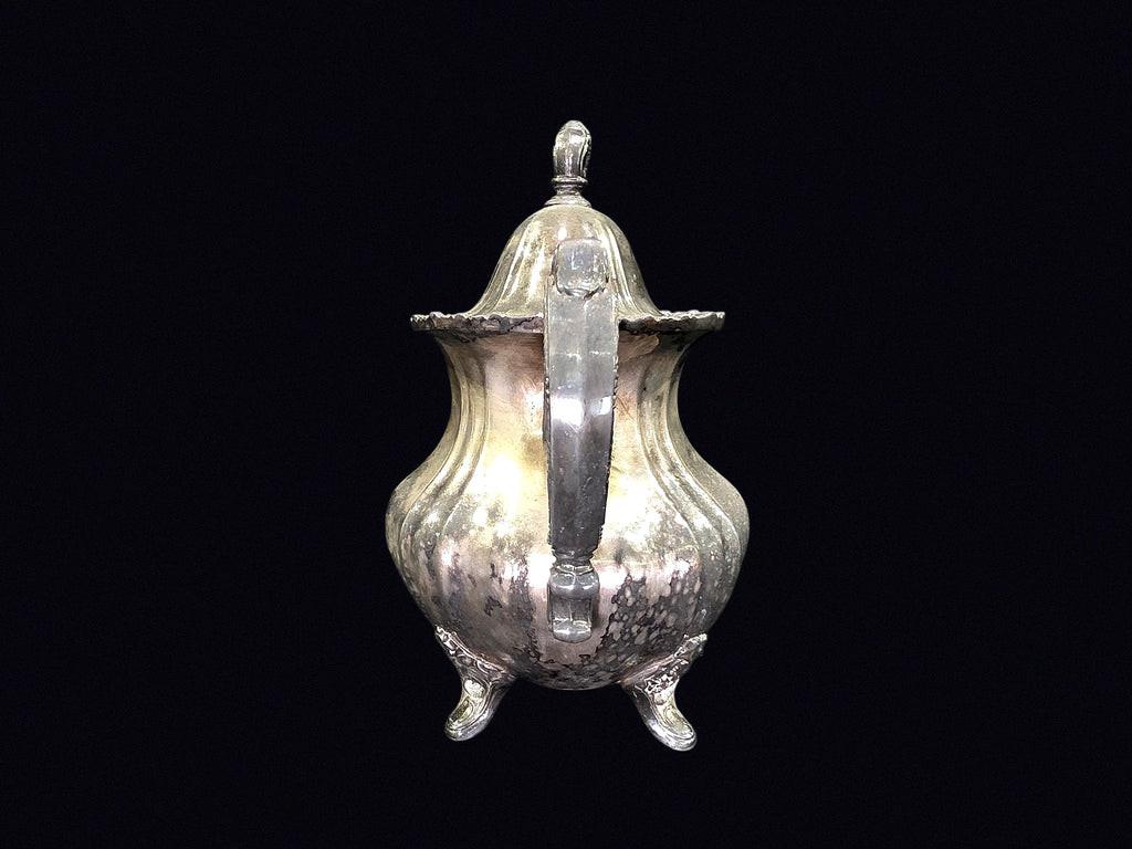 Silverplate Lidded Sugar Bowl Mid-20th C