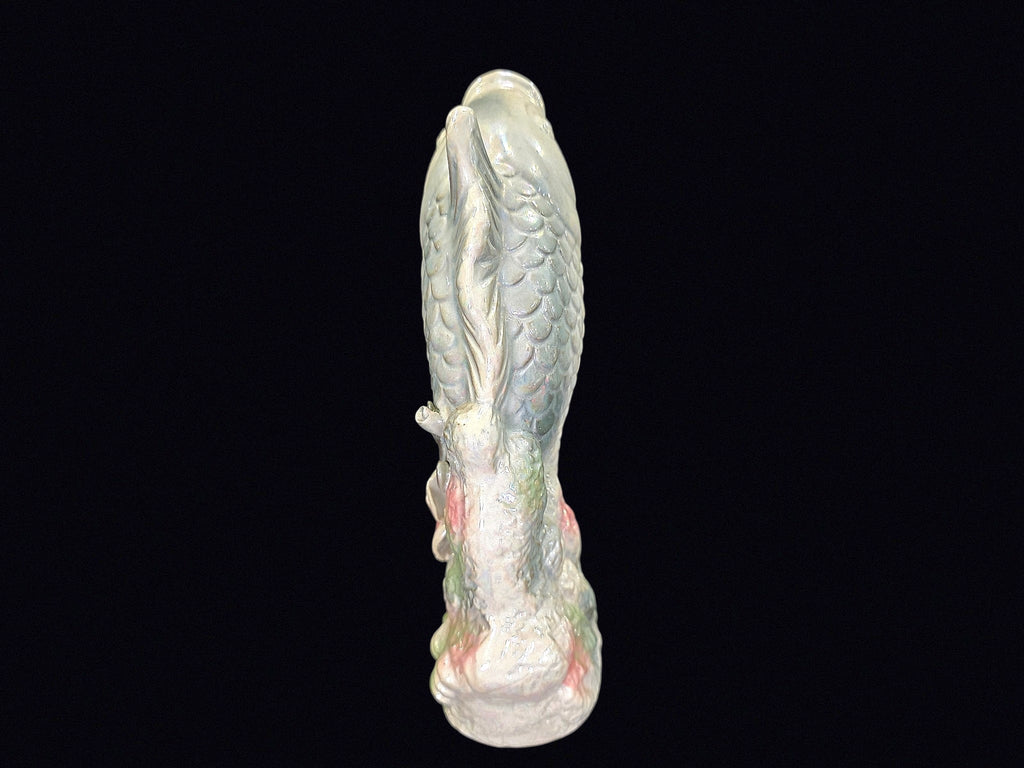 Daniel Brand Lustre Ceramic Koi on Coral Base