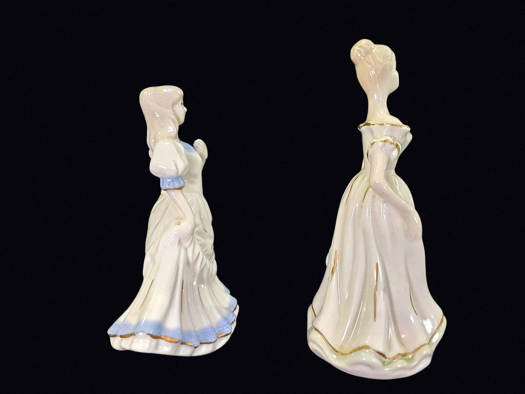 K's Collection Porcelain Lady Figurines Pair