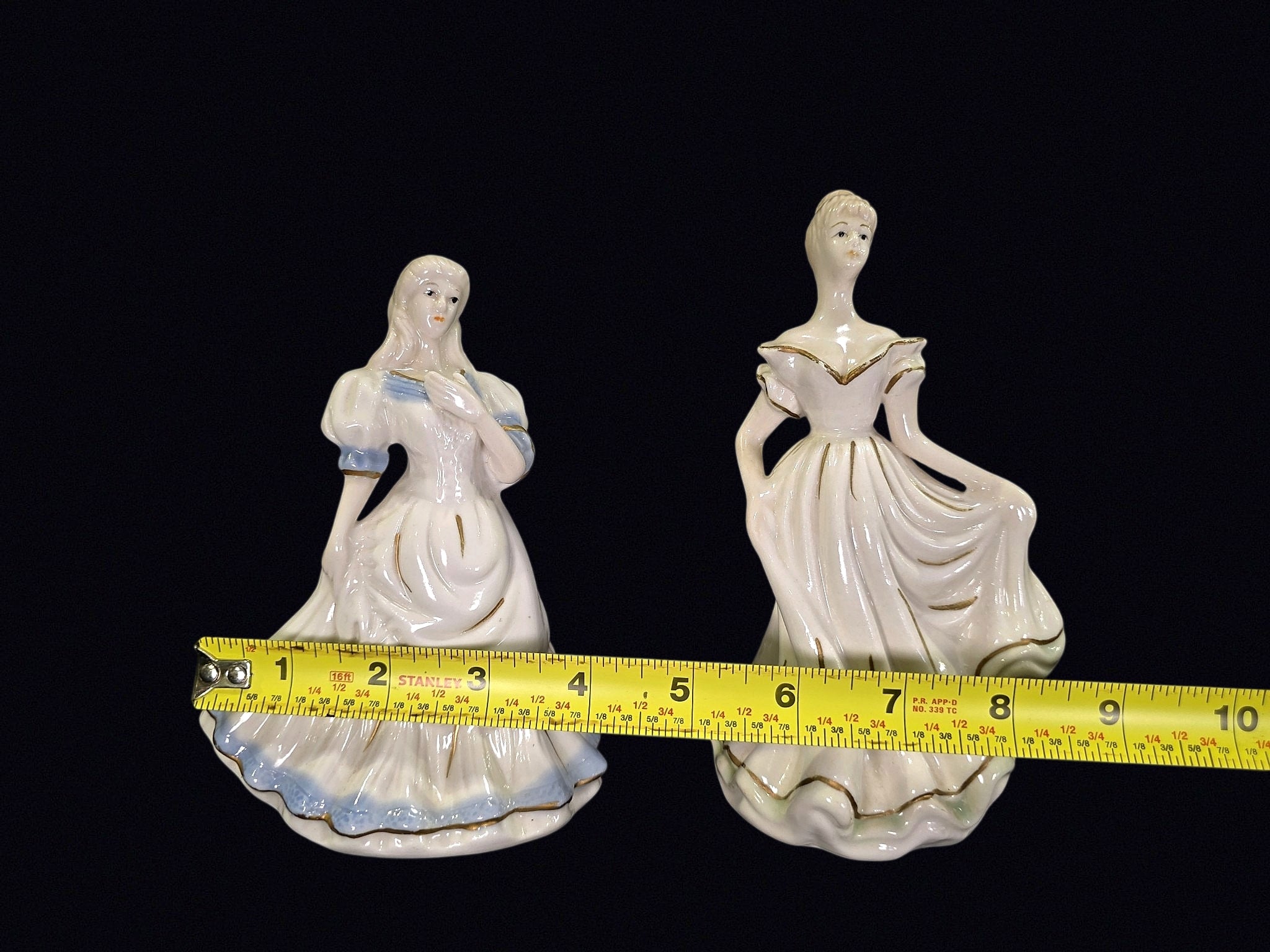 K's Collection Porcelain Lady Figurines Pair