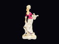 Porcelain Victorian Lady with Harp 1992