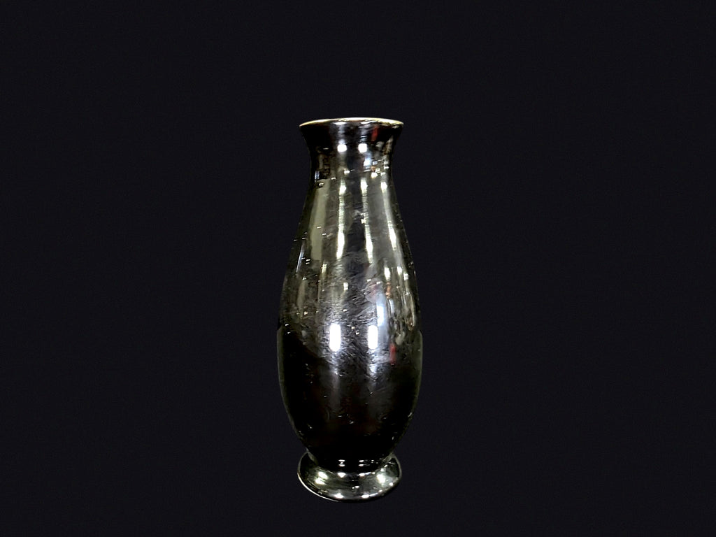 Chokin Style Porcelain Pheasant Bud Vase
