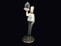 Paris Chef Resin Figurine Birdcage Tray 15in