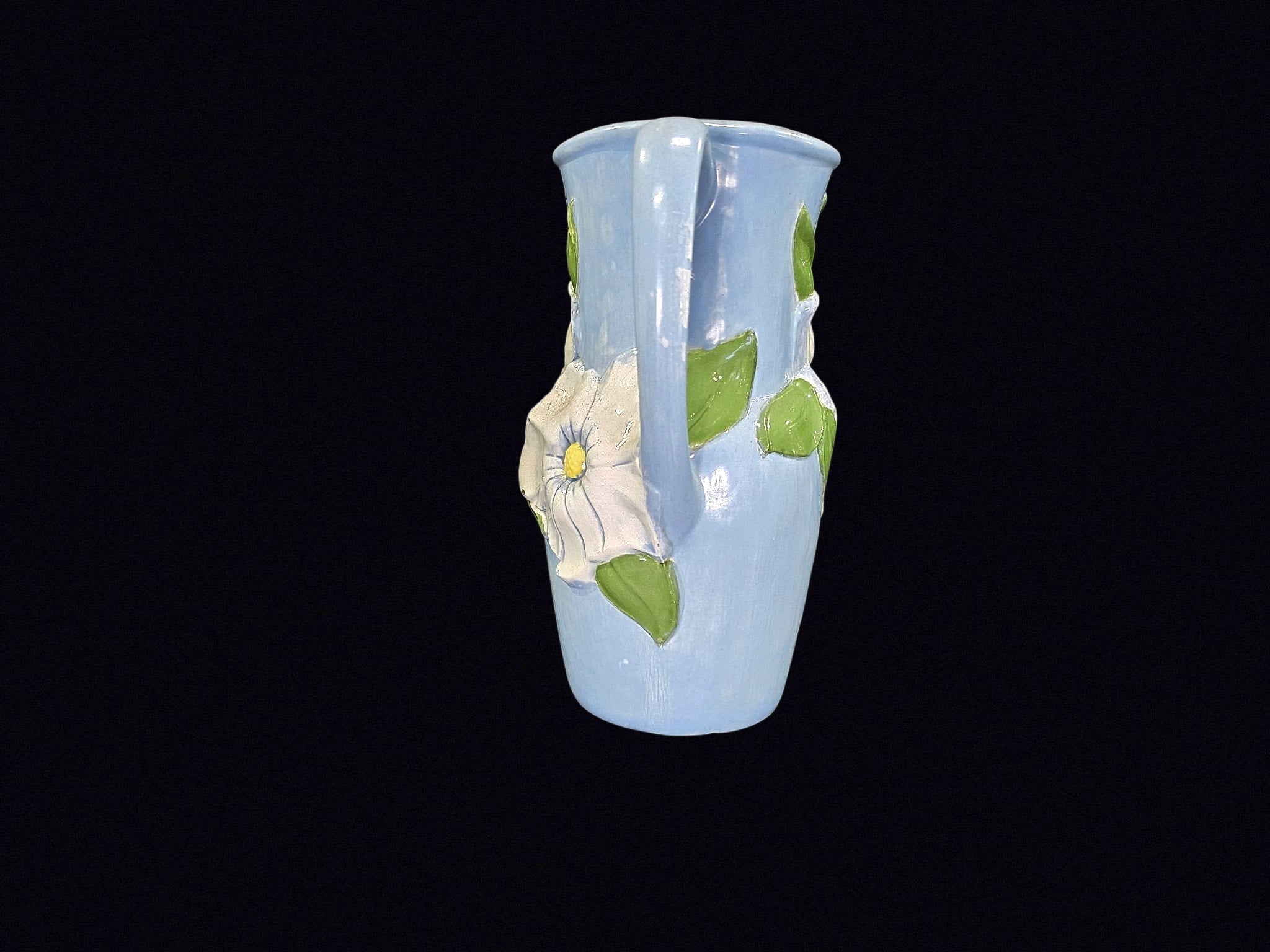 Holland Mold 1982 Magnolia Ceramic Pitcher