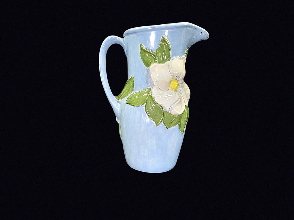 Holland Mold 1982 Magnolia Ceramic Pitcher