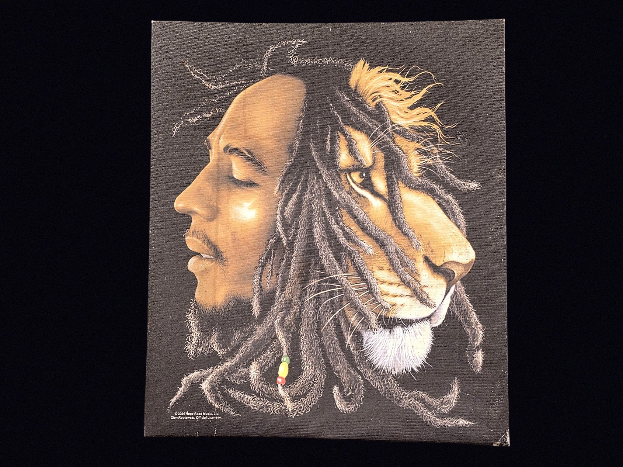 Bob Marley Lion of Judah 2004 Canvas Print