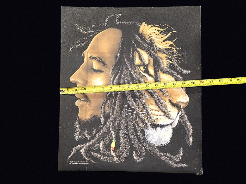 Bob Marley Lion of Judah 2004 Canvas Print