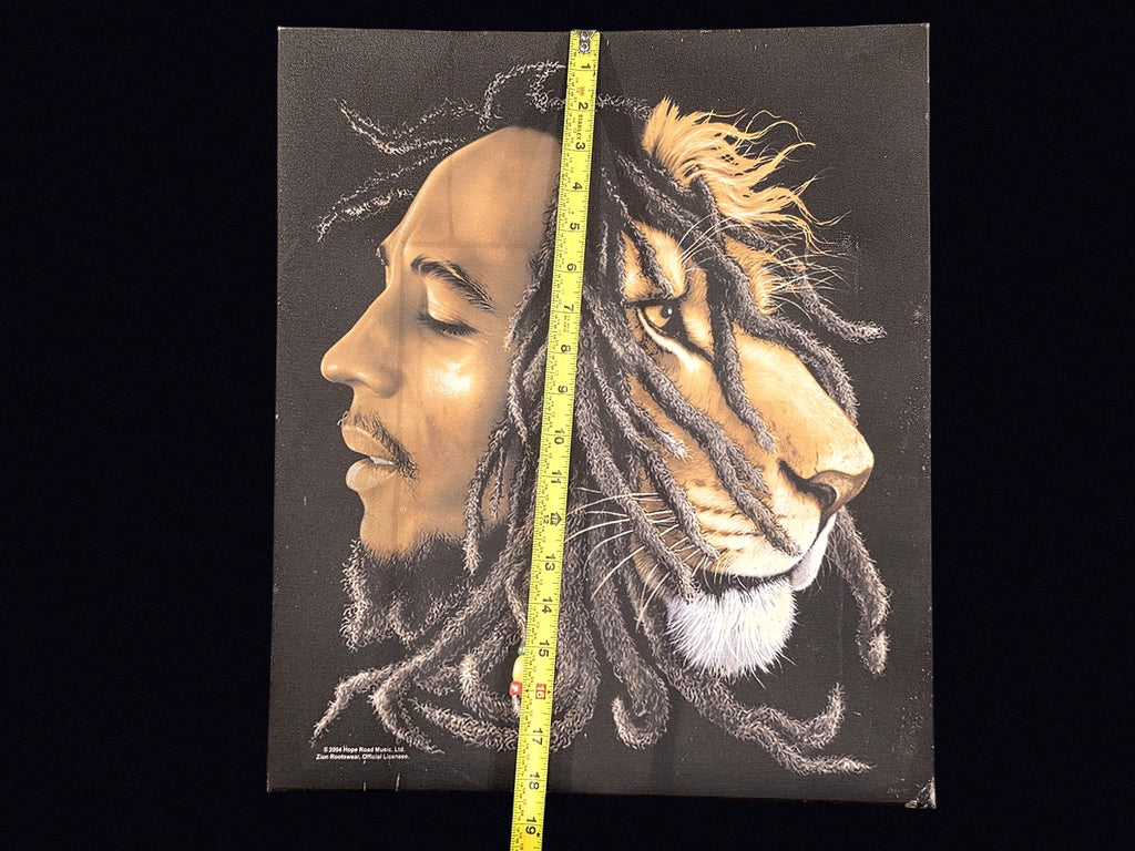 Bob Marley Lion of Judah 2004 Canvas Print