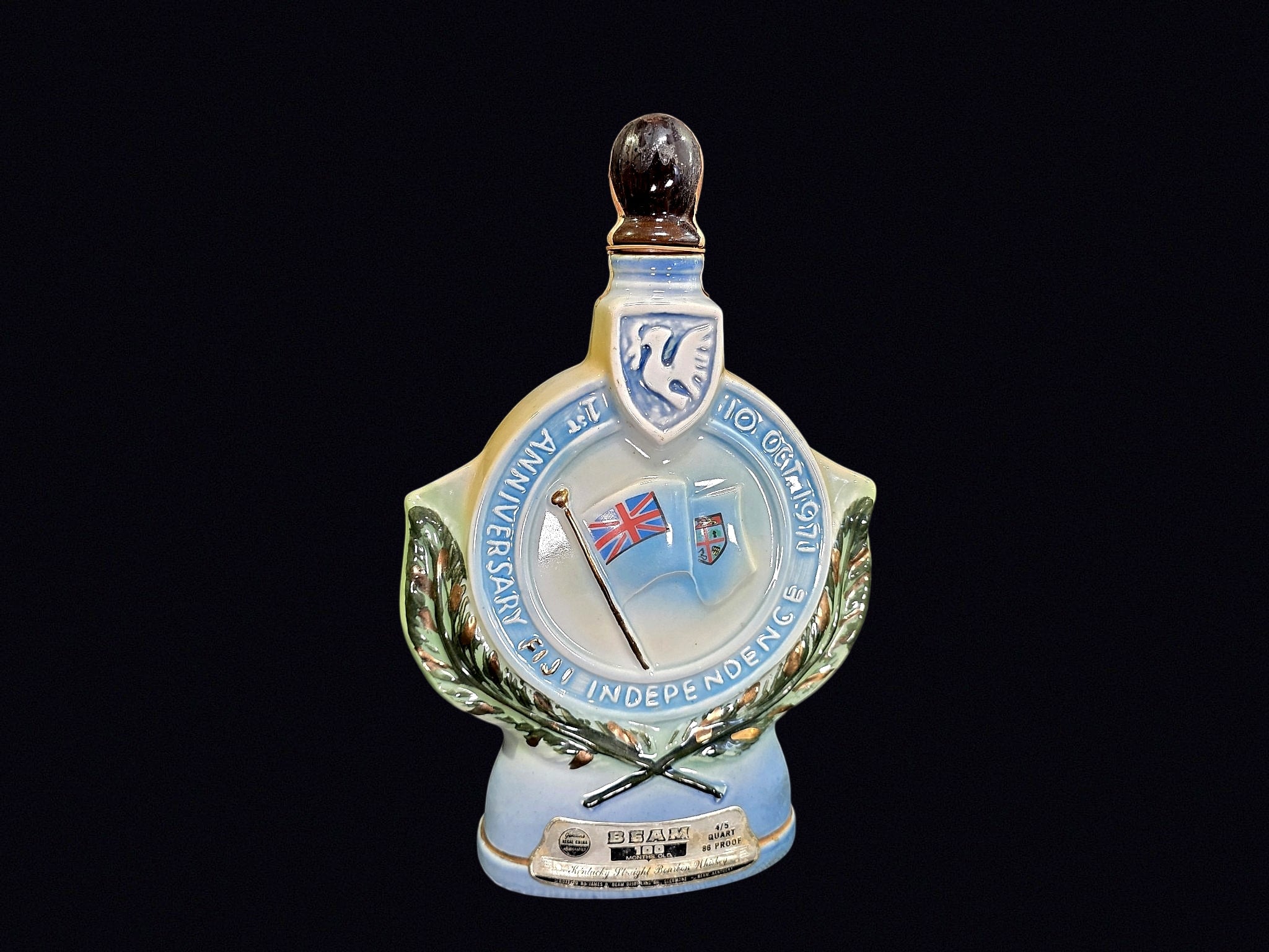 Jim Beam 1971 Fiji Independence Decanter