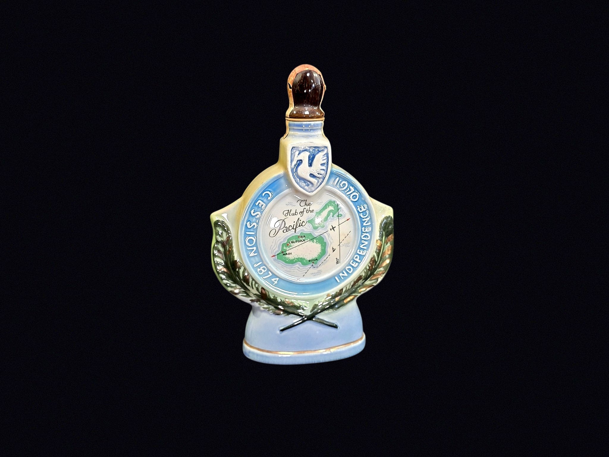 Jim Beam 1971 Fiji Independence Decanter