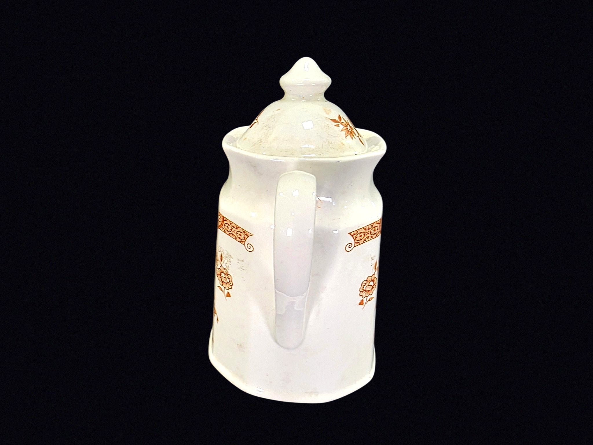 Meakin Old Pekin Ironstone Sugar Bowl c1960s