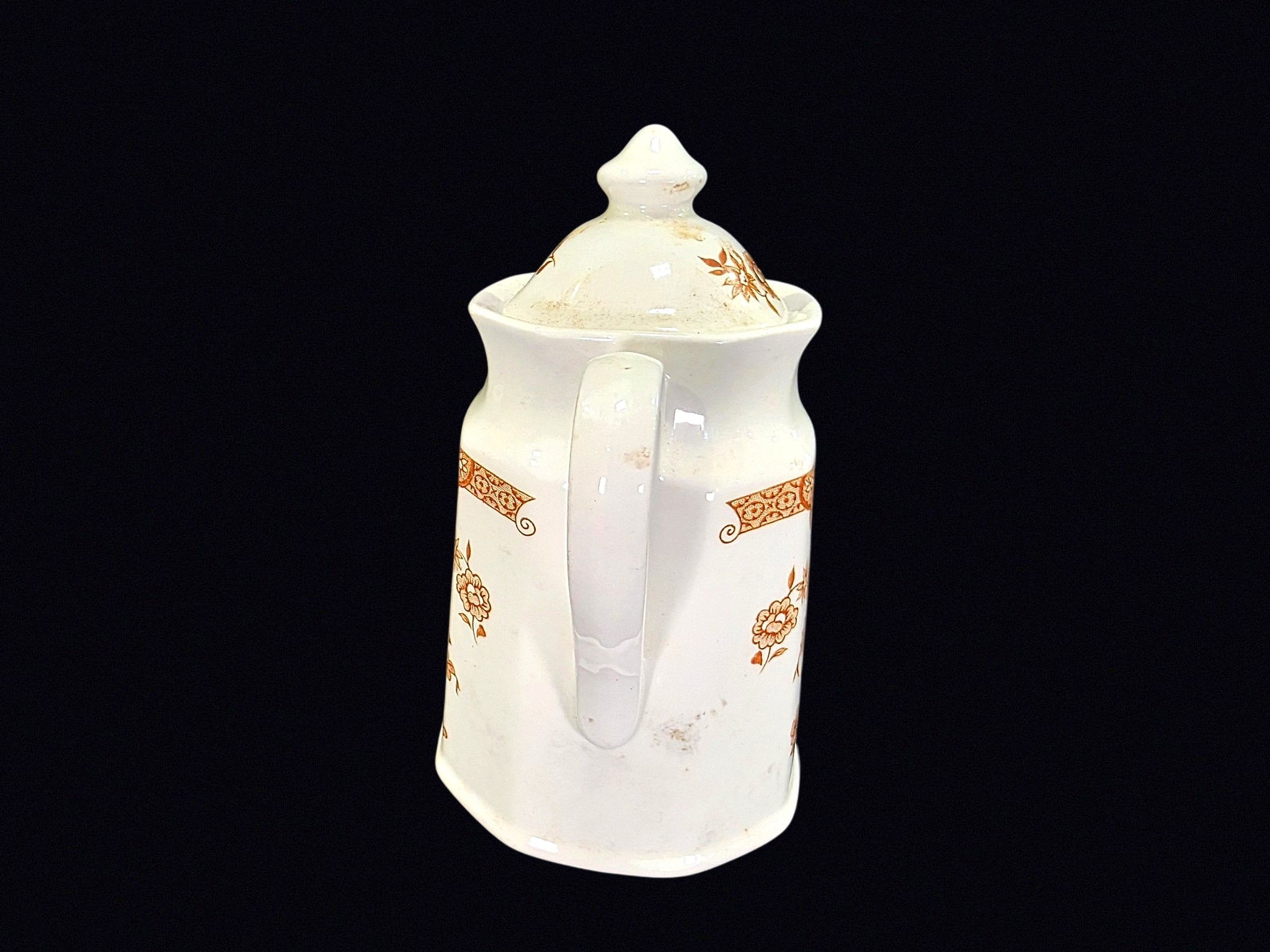 Meakin Old Pekin Ironstone Sugar Bowl c1960s