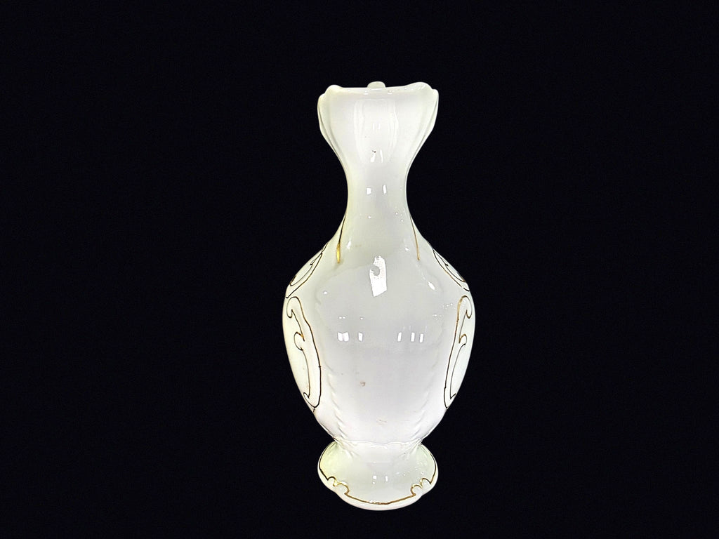 RS Spain Porcelain Ewer Gilt Scroll Late 20th C