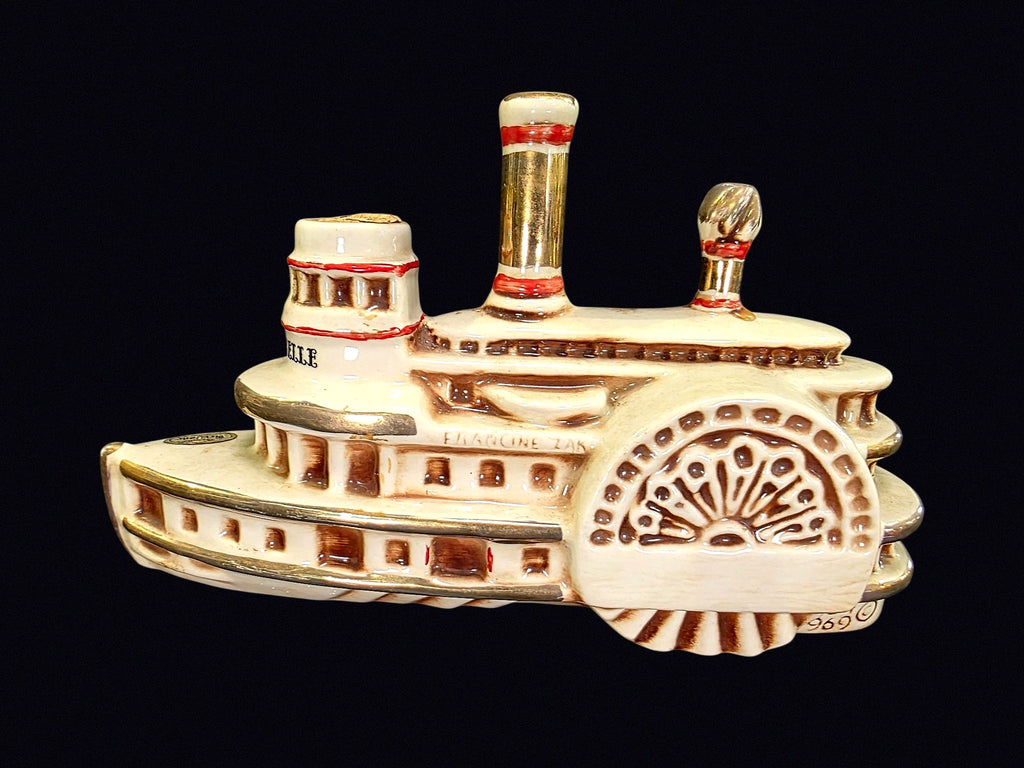 Ezra Brooks 1969 Delta Belle Ceramic Decanter