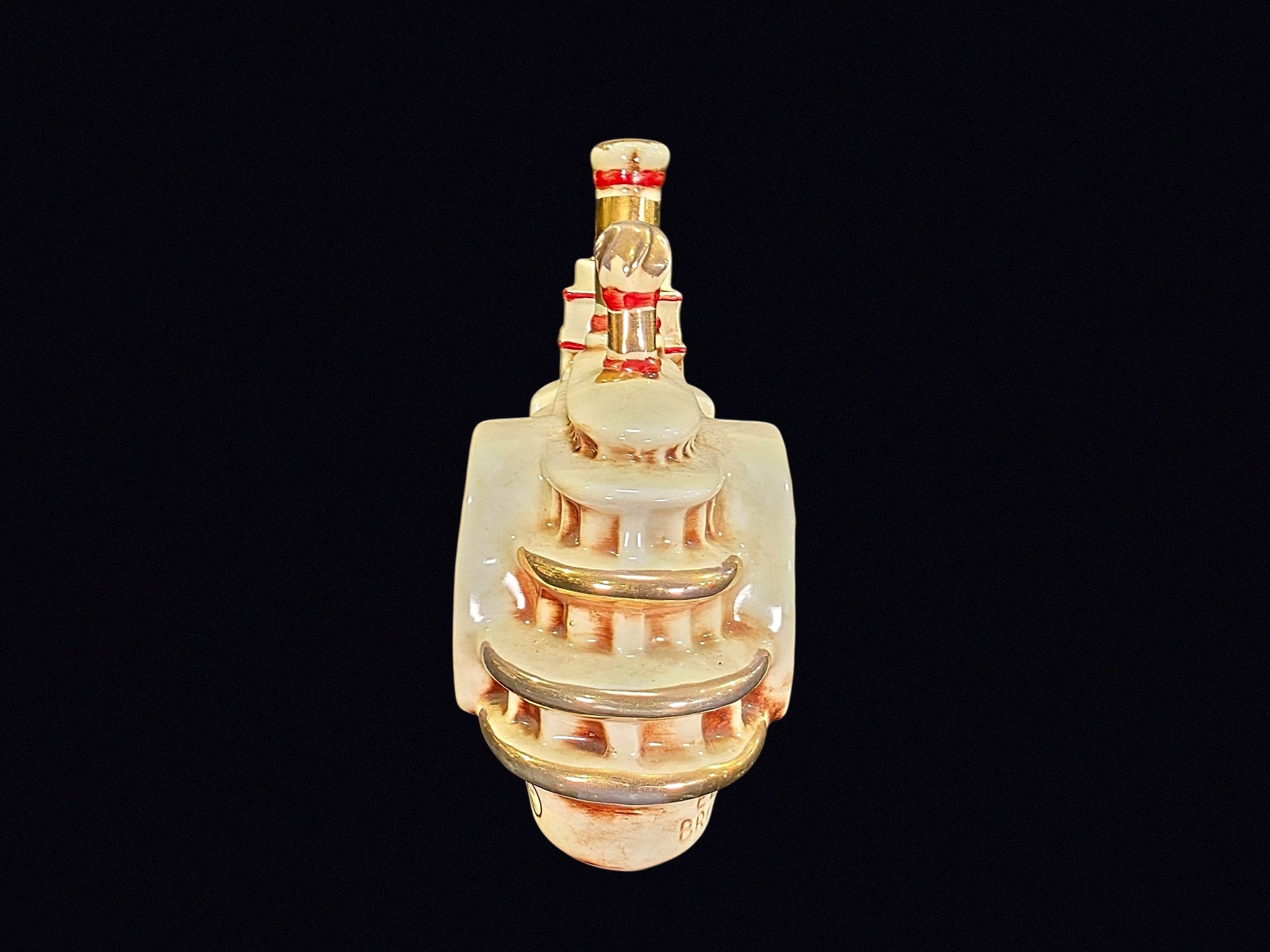 Ezra Brooks 1969 Delta Belle Ceramic Decanter