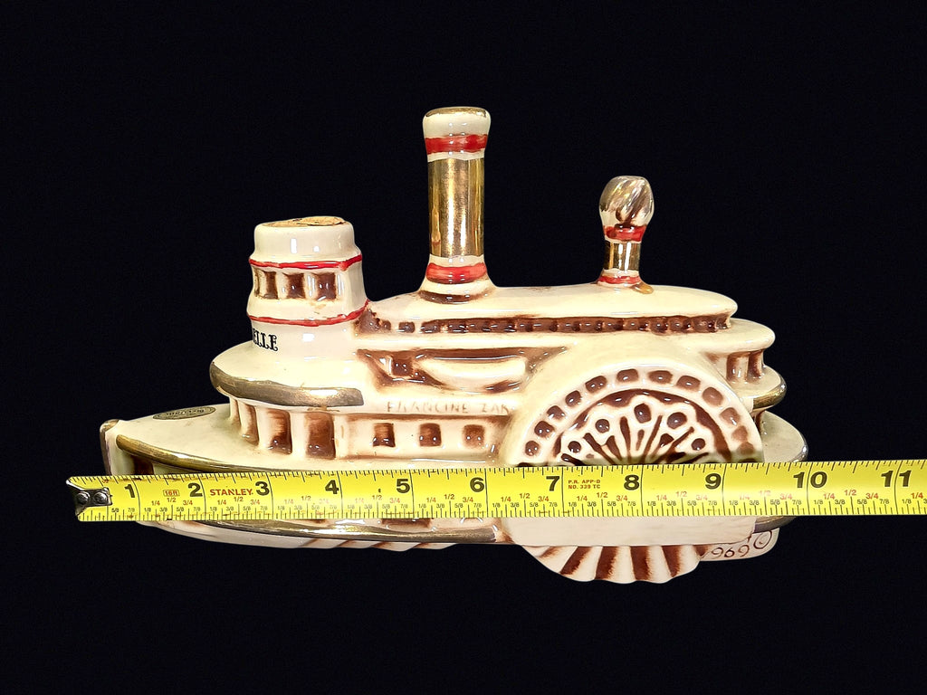 Ezra Brooks 1969 Delta Belle Ceramic Decanter