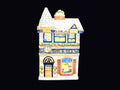 Ceramic Village Shop Cookie Jar 1990s