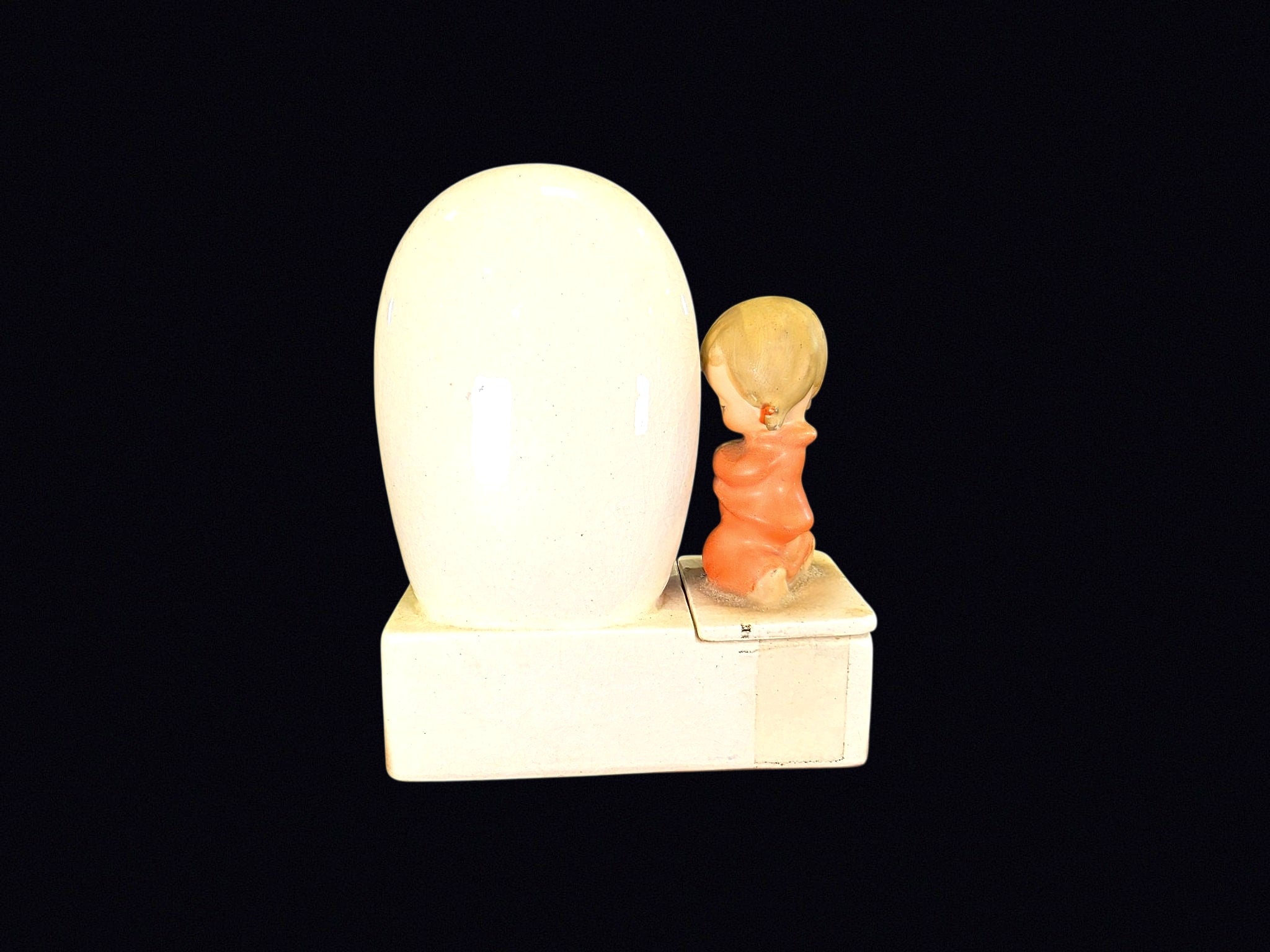 Madonna and Child Ceramic Planter Japan 1950s