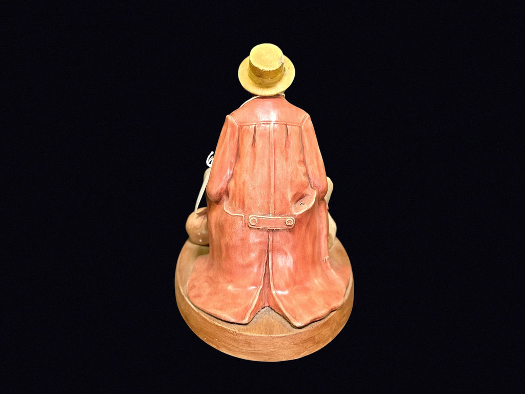 Maw 1982 Terracotta Hobo with Dog Figure