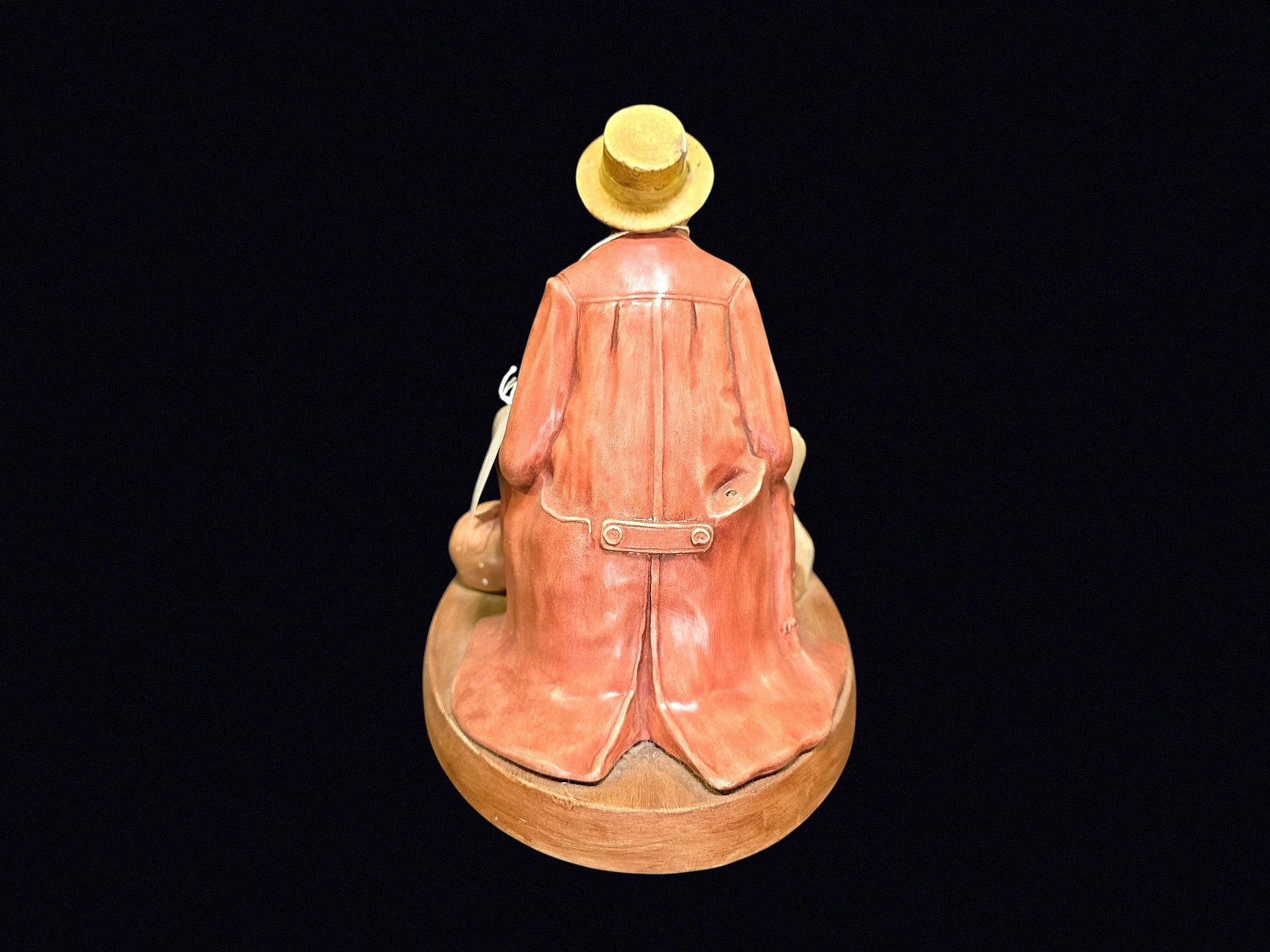 Maw 1982 Terracotta Hobo with Dog Figure