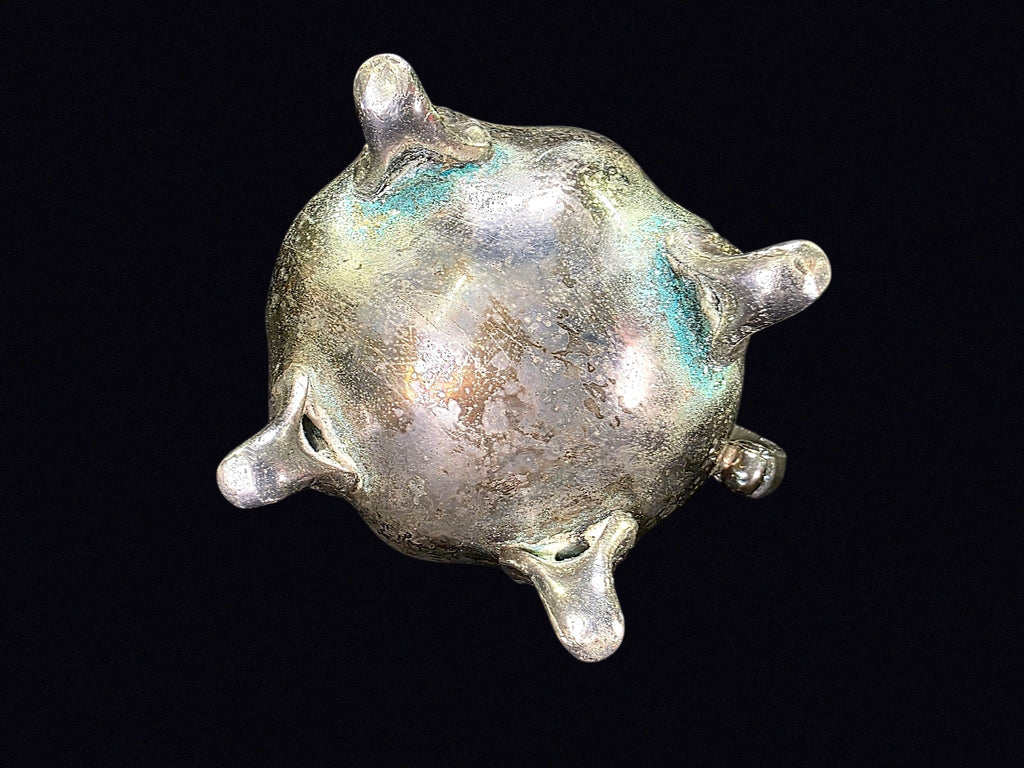 Silverplate Footed Creamer Mid-20th Century