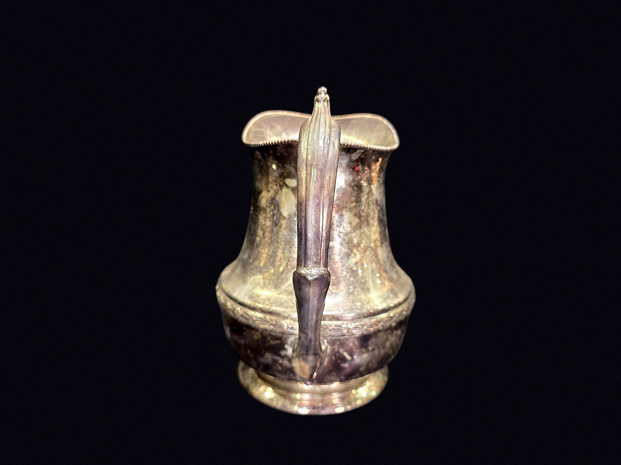 Sheridan Silverplate Water Pitcher Mid-20th C