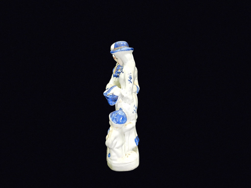Porcelain Courting Couple Figural Group