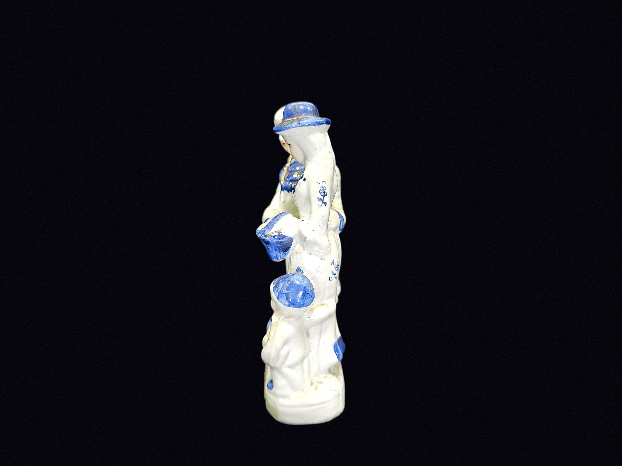 Porcelain Courting Couple Figural Group