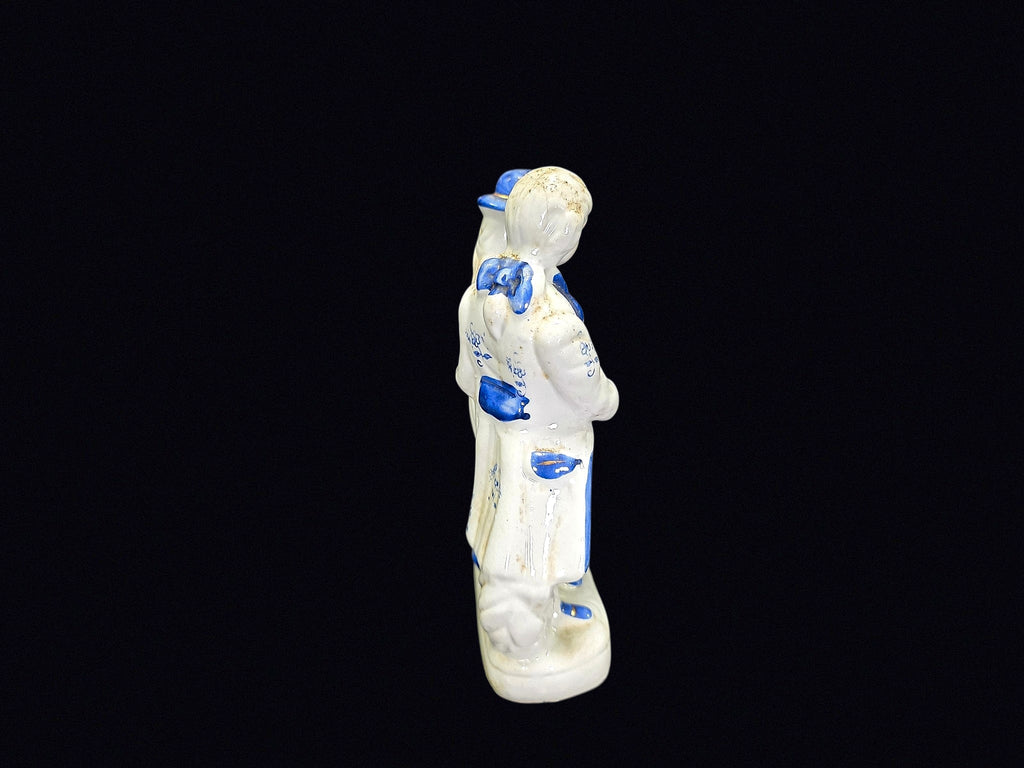Porcelain Courting Couple Figural Group