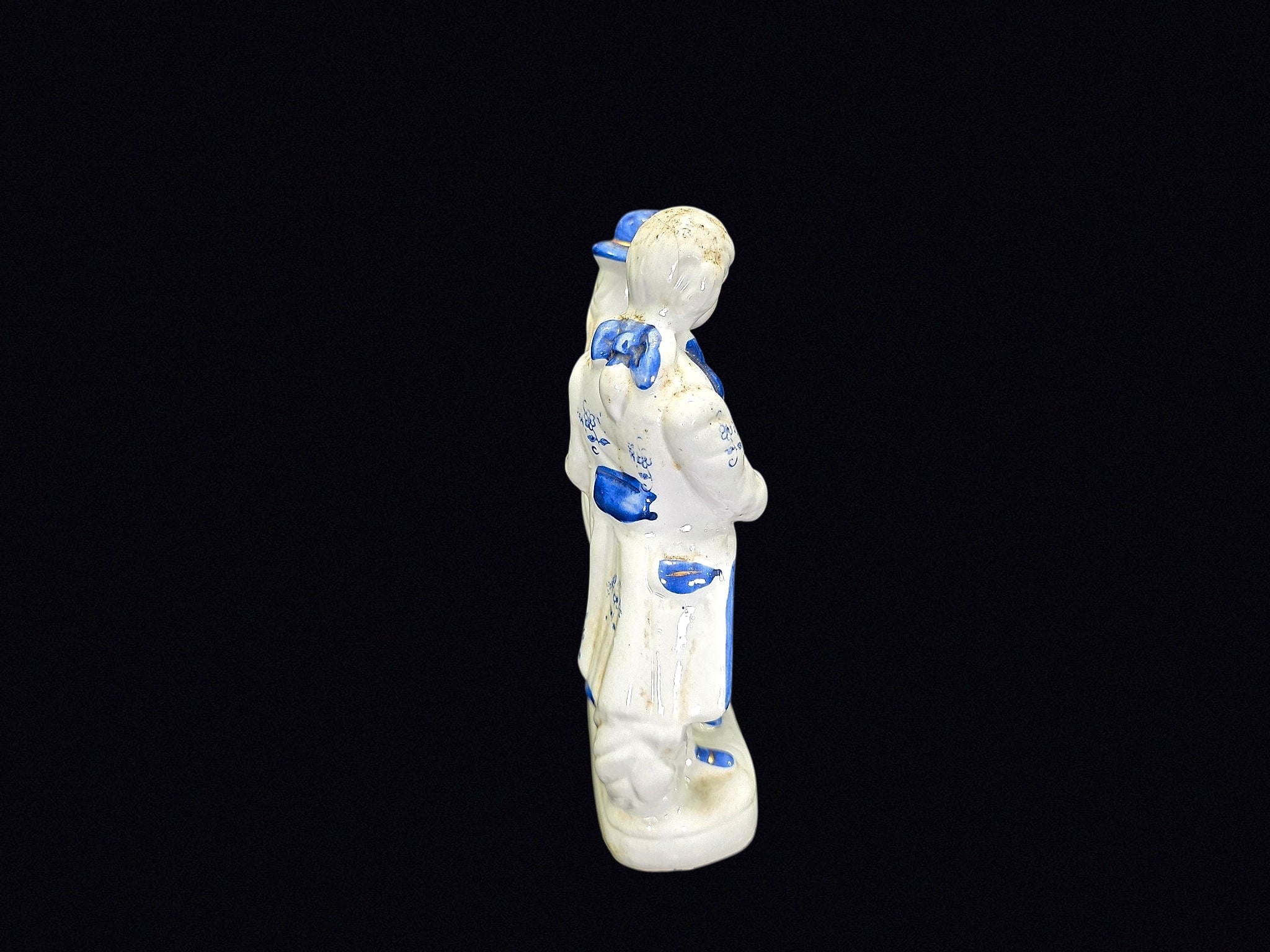 Porcelain Courting Couple Figural Group