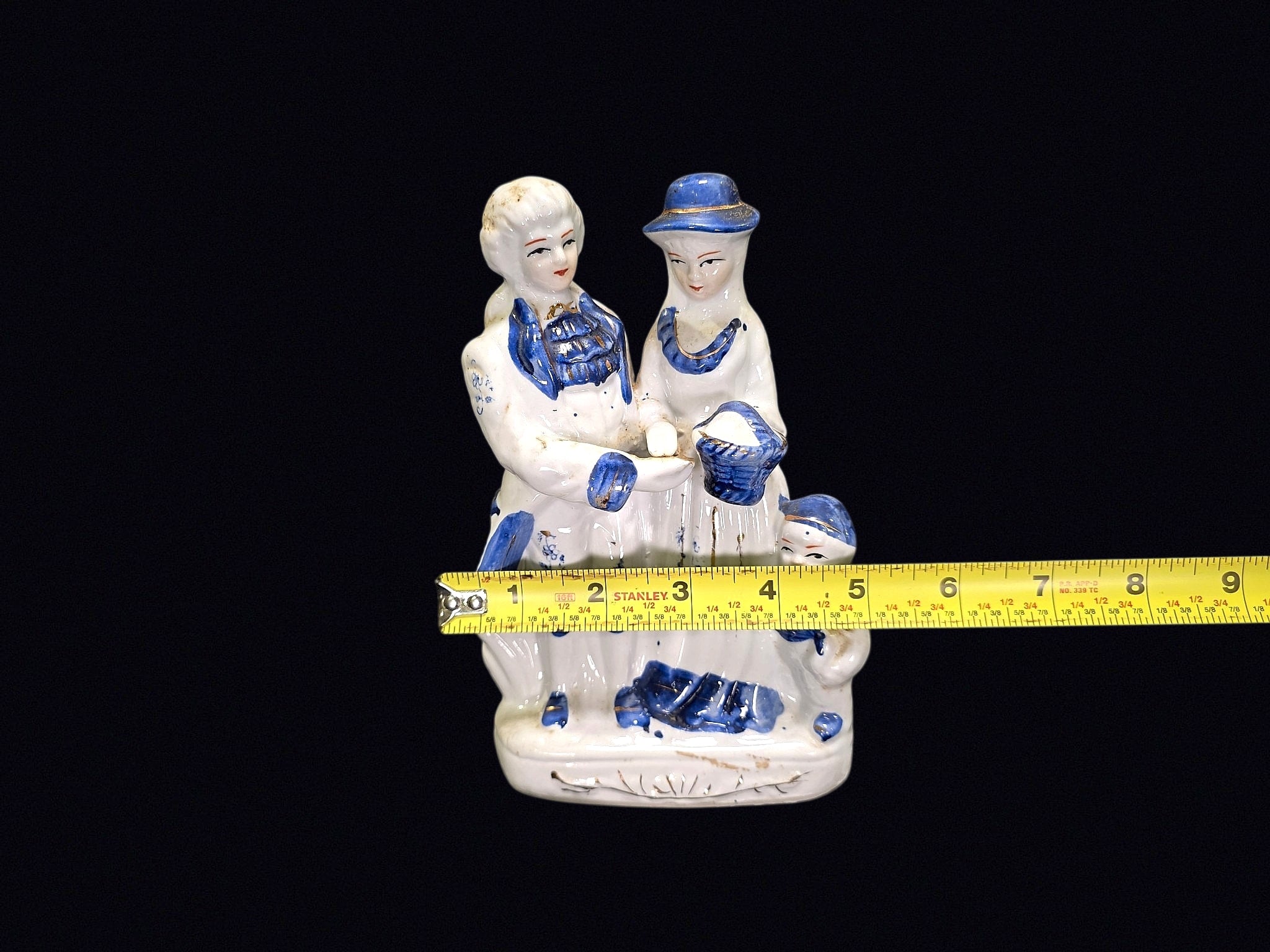 Porcelain Courting Couple Figural Group