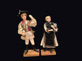 Eastern European Folk Costume Dolls Pair