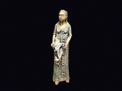 Art Delong Ceramic Figural Woman Sculpture