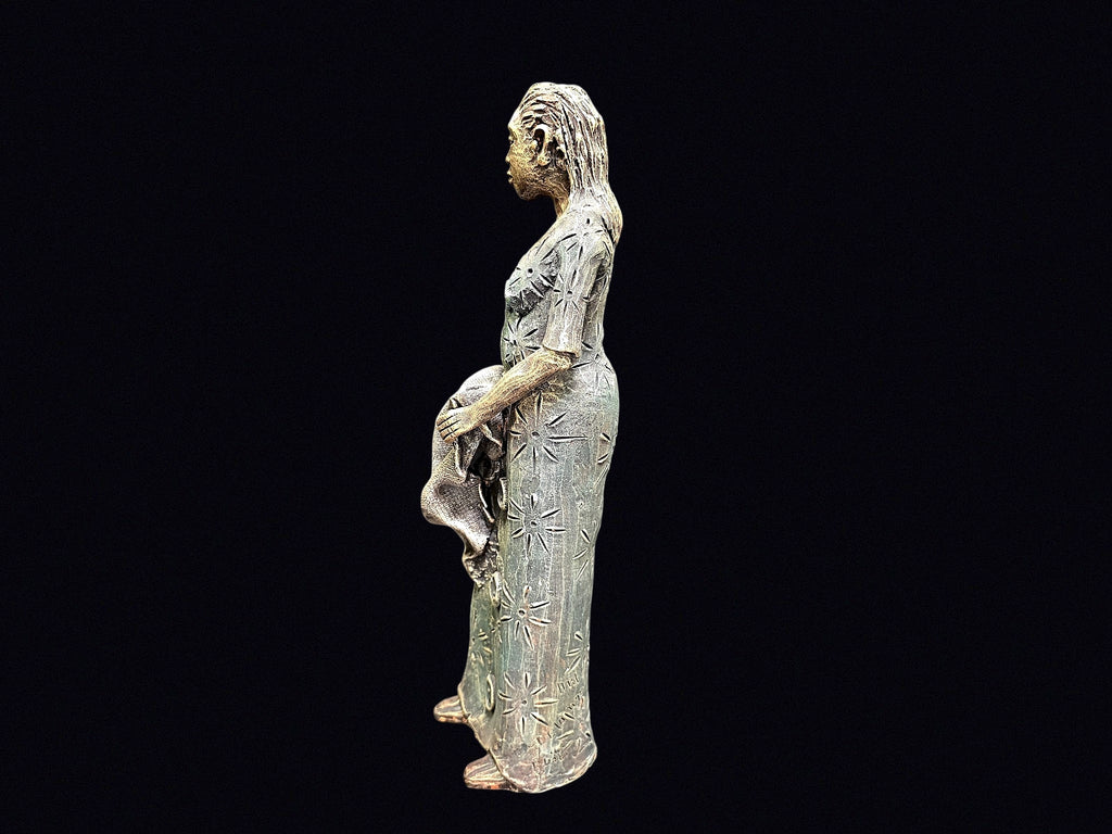 Art Delong Ceramic Figural Woman Sculpture
