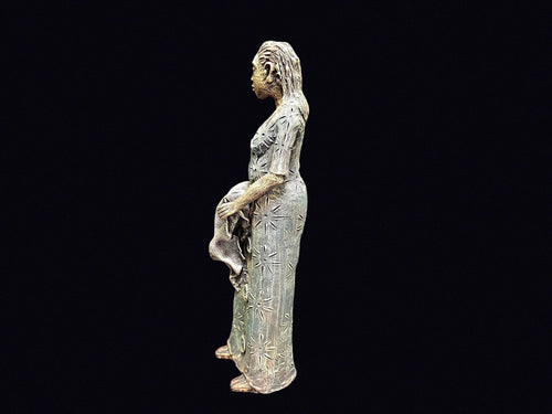 Art Delong Ceramic Figural Woman Sculpture