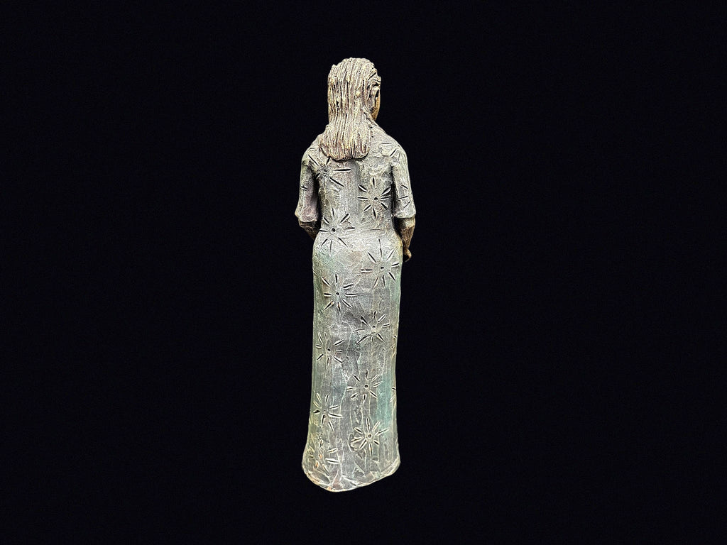 Art Delong Ceramic Figural Woman Sculpture