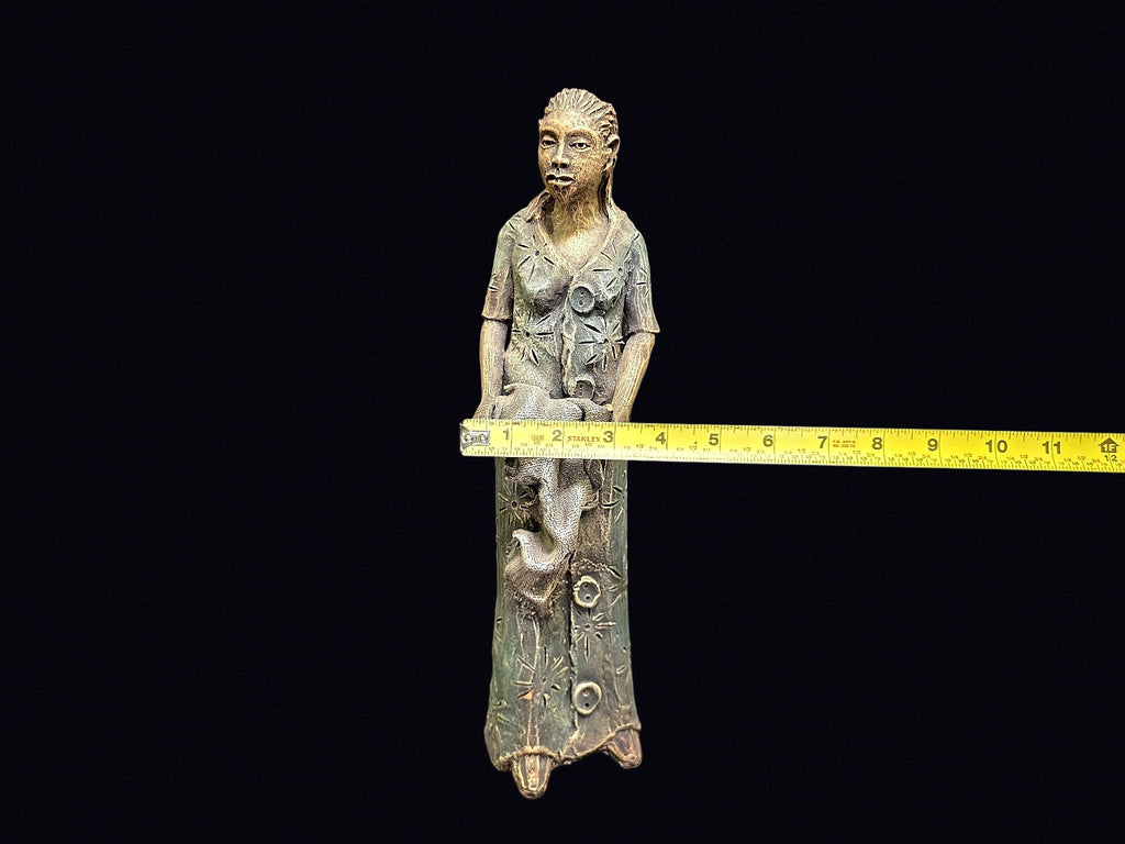 Art Delong Ceramic Figural Woman Sculpture