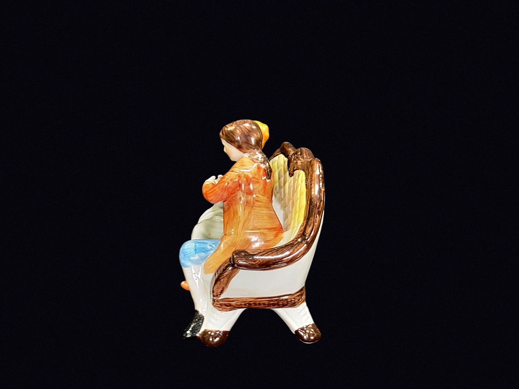 Porcelain Victorian Courting Couple Figurine