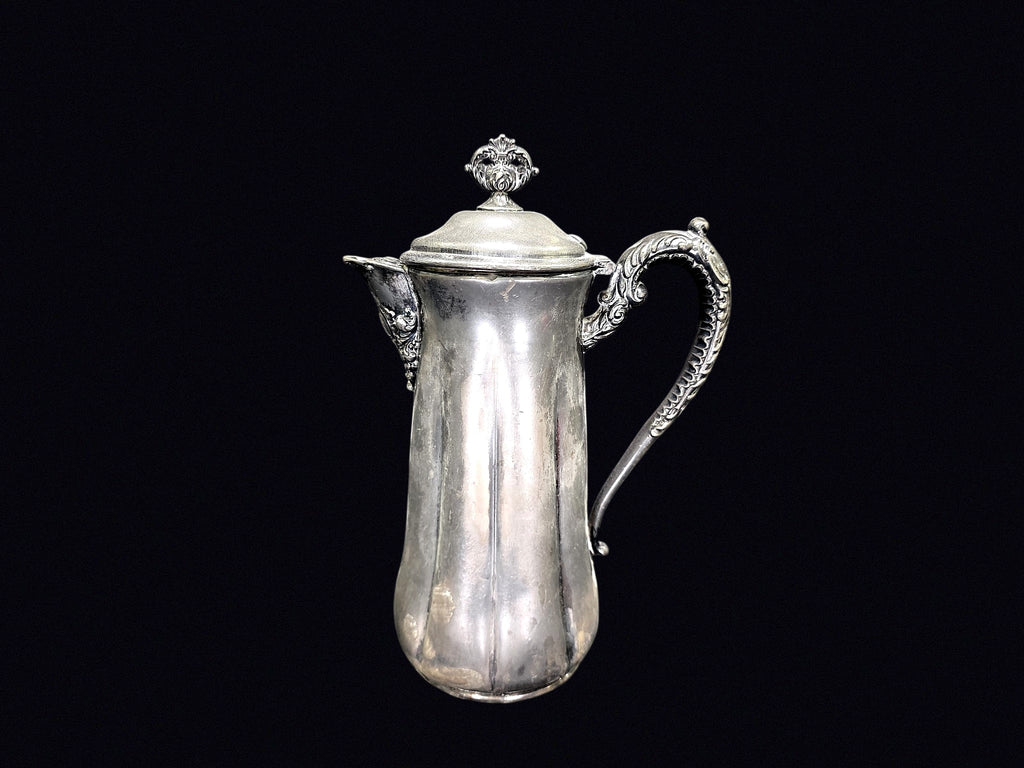 Victorian Silverplate Paneled Coffee Pot