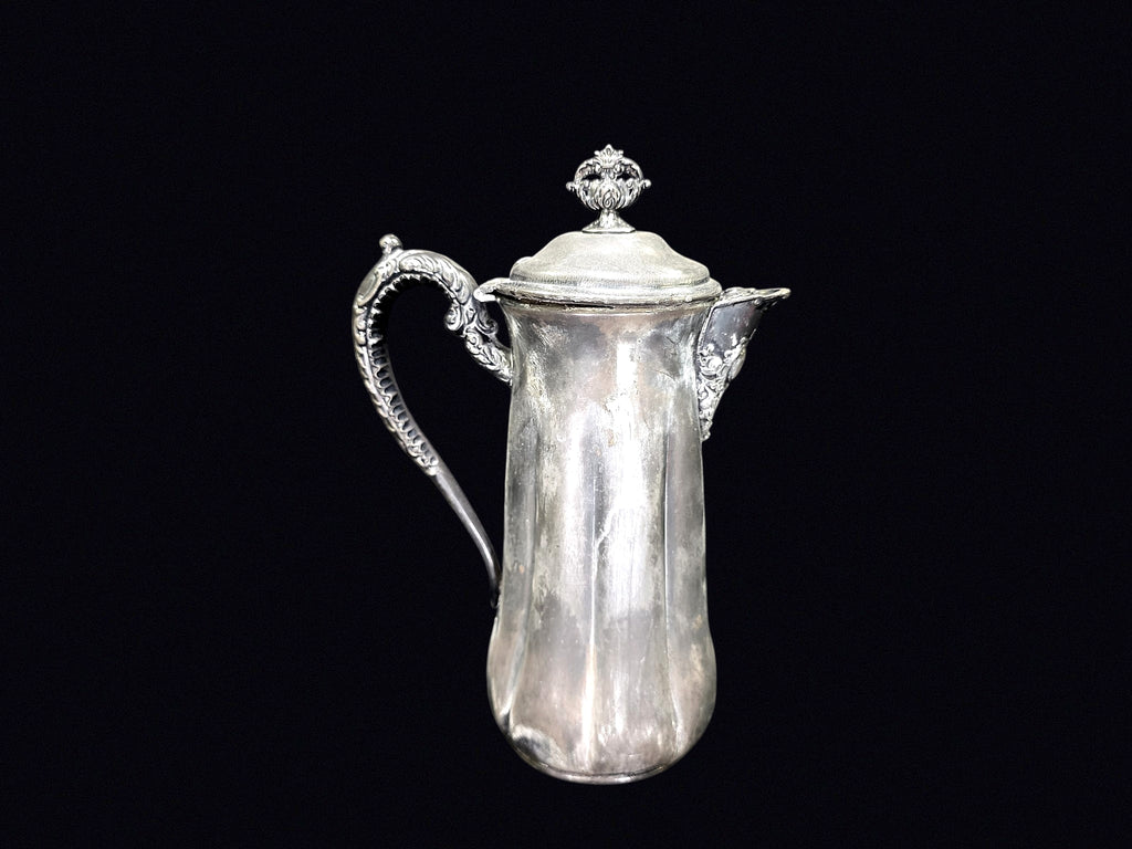 Victorian Silverplate Paneled Coffee Pot