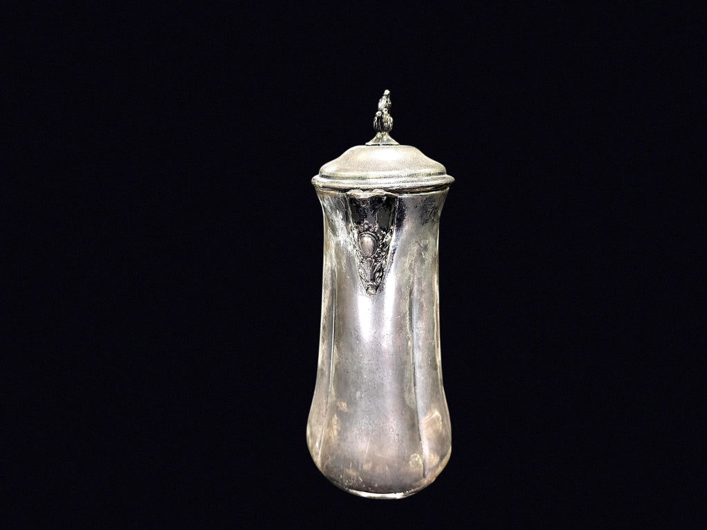 Victorian Silverplate Paneled Coffee Pot